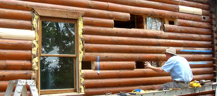 Log Home Repair Richland County, Ohio